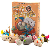 Fashion's Talk mouse toy with soft plush catnip for indoor play