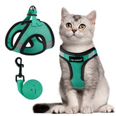FAYOGOO escape-proof harness side view showcases secure wrap for worry-free outdoor walks