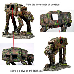 fazhongfa eco-friendly resin aquarium decoration remains durable and safe for tanks
