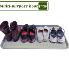 FDGARDEN boot mat with raised rim suitable for indoor or outdoor use.