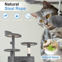 FDW plush bed perch provides soft daytime naps for cats.