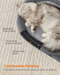 Feandrea breathable mesh fabric keeps cats cool while guarding claws