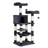 Feandrea Cat Tree top perches offer cozy lookout and nap spots for multi-cat households.