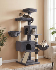 Feandrea cat tree 68.5 inch perch for ample lounging and observation