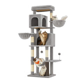 Feandrea 69-inch cat tree tower offering multi-level perches for climbing and rest