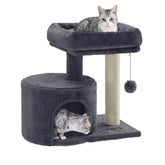 Feandrea cat tree with sisal post wrapped, inviting scratching and climbing