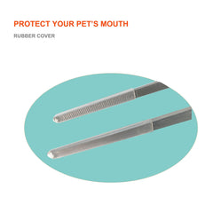 Fecsam curved-tip tongs with rubber cover enhance grip while aquascaping.