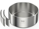 Feedoo double-walled dog bowl front view showing size and insulation benefits for meals