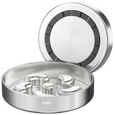 Feedoo Slow Feeder Bowl with flower-shaped hump slows eating for better pacing.