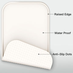 Feedoo waterproof mat protects floors from food and water splashes