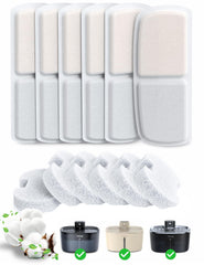 FEELNEEDY 6-pack filter for FN-W07 keeps water clean and fresh