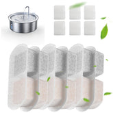 FEELNEEDY FN-W14 replacement filters six-pack for convenient pet fountain upkeep.