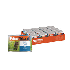 Feline Natural Green-Lipped Mussels highlight omega-3 boost for joints and coat.