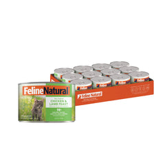 Feline Natural New Zealand catfood ingredients-green-lipped-mussels highlight omega-3 support.