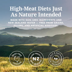 Feline Natural omega-3 taurine balance supports coat and heart.