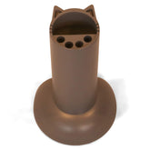 Feline Ruff cat teaser wand holder front view keeps wands organized and accessible.