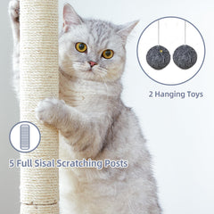 Feliskyn Cat Tree condo cave for private naps