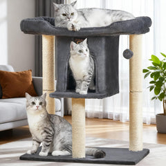 Feliskyn Cat Tree Tower perch bed for indoor cats