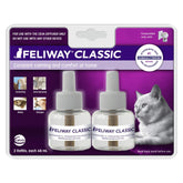 Feliway 30-day diffuser refill pack with two cartridges for a calmer home.