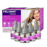 FELIWAY Classic 6x48ml refill pack ready for continuous cat calm.