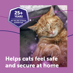 Feliway Classic covers up to 700 square feet for wider calming effect.