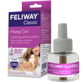 FELIWAY Classic refill bottle 48ml ready for diffuser to promote calm in cats.