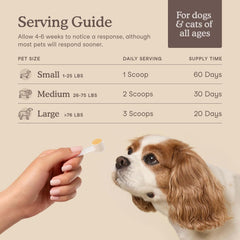 Milk thistle visuals in Fera Pets formula for liver support