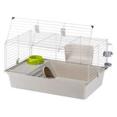 Ferplast Cavie deep base helps contain litter and spills.
