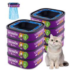 FEYISOA refill bags 28ft 8-pack image showing extended supply for odor control