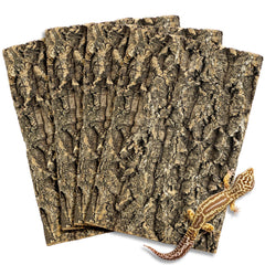 Fhiny cork bark backdrop for terrarium pack 1 shows natural climbing surface.