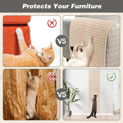 FHTONGE extra-large surface supports multiple cats scratching at once