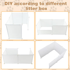 FHTONGE resin plastic guard is moisture resistant and easy to wipe clean.