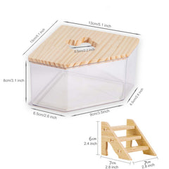 Fibopawer hamster digging ladder shown for climbing and exploratory play.