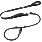 Fida 2-in-1 slip lead with head collar for quick setup during walks.
