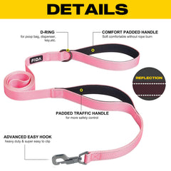 Fida nylon leash with durable stitching for long-lasting use