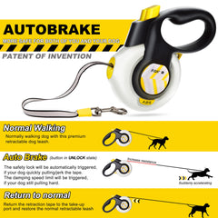 FIDA AutoBrake soft grip handle for a comfortable, steady hold during walks.