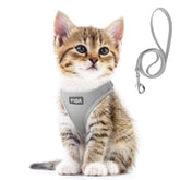 Fida cat harness breathable air mesh for comfortable daily walks