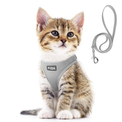 Fida cat harness breathable air mesh for comfortable daily walks