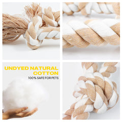 Fida rope ball and tug combination for varied play.