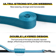 Fida dual neoprene padded handles for comfortable grip during pulls