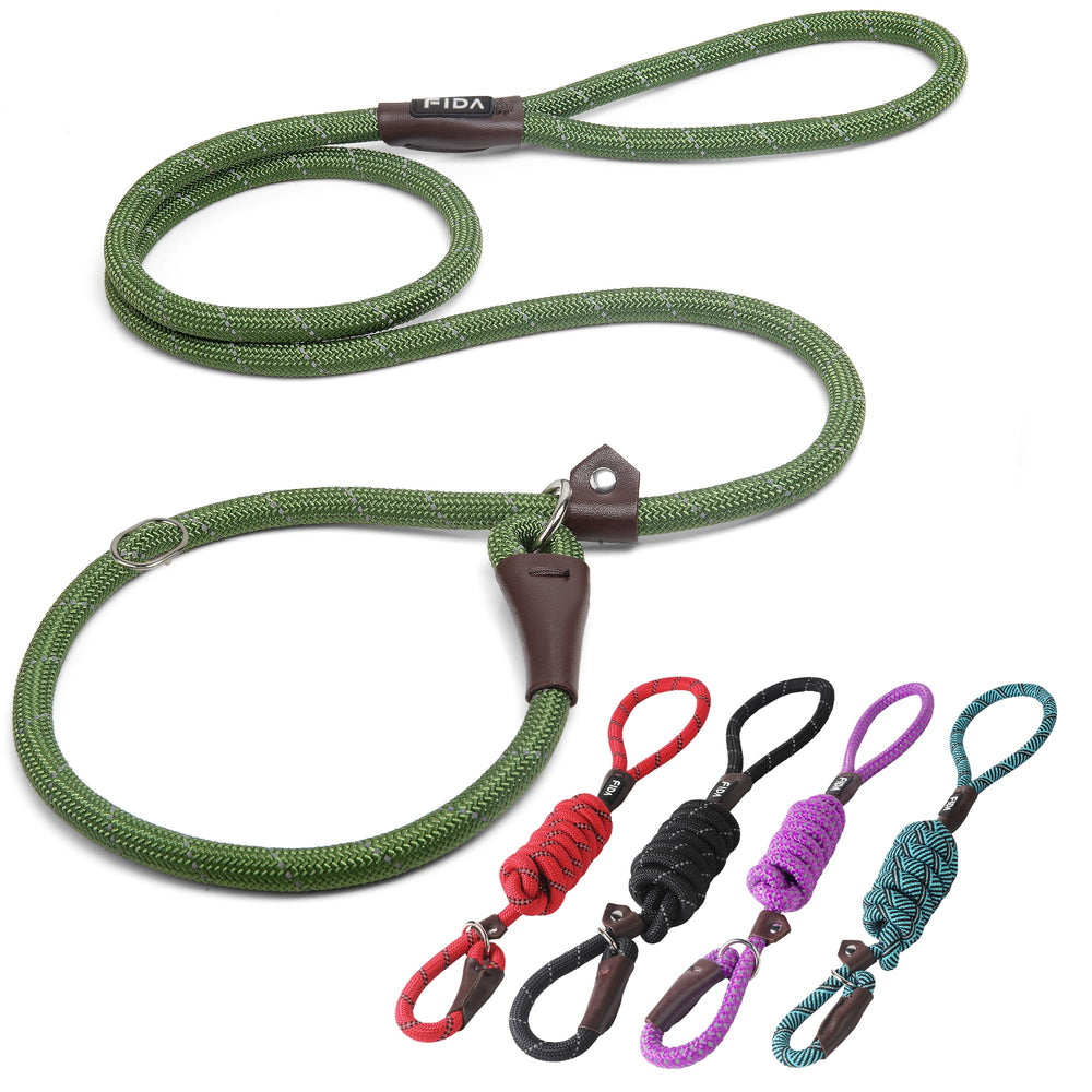 Brand Fida durable slip lead 5-pack for bulk training and daily use