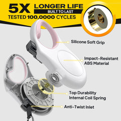 Fida-easy-use-lock-pause-unlock enables quick leash adjustments
