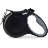 Fida heavy-duty retractable leash extended to 16 ft for controlled walks