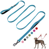 Fida 10ft heavy-duty blue leash, full product view for durable daily walks.