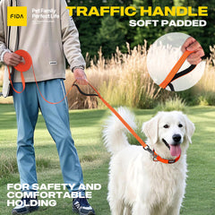 Fida 30ft/50ft extended length lets dogs explore while staying under control.