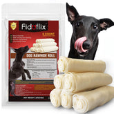 FidoFlix rawhide rolls collection – long-lasting chews for dogs