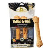 Fieldcrest Farms Nothin' to Hide rawhide-alternative chew; a safe, long-lasting option for dogs.