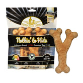 Fieldcrest Farms Nothin' to Hide wishbone 7-inch chew pack satisfies heavy chewers.