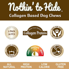Fieldcrest Farms Nothing to Hide Twist Stix beef chew, satisfying chewing with easy digestion