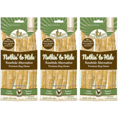 Fieldcrest Farms Nothing to Hide Twist Stix pack front view for extended chewing sessions